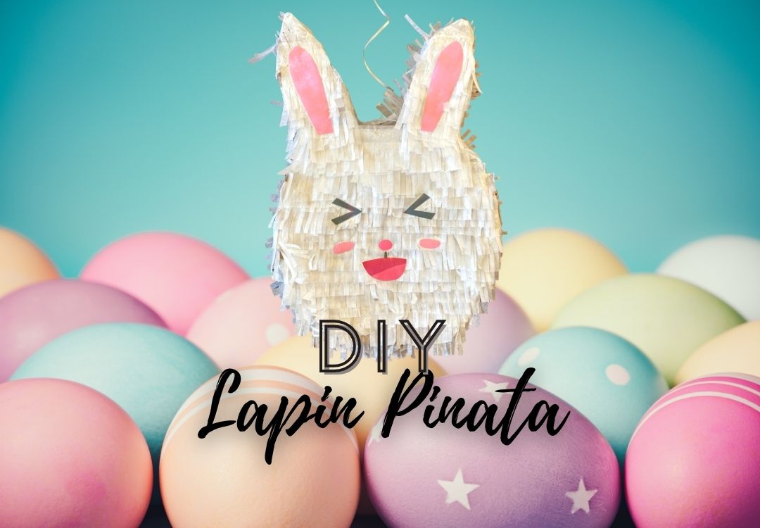 Fabriquer un lapin pinata de Paques