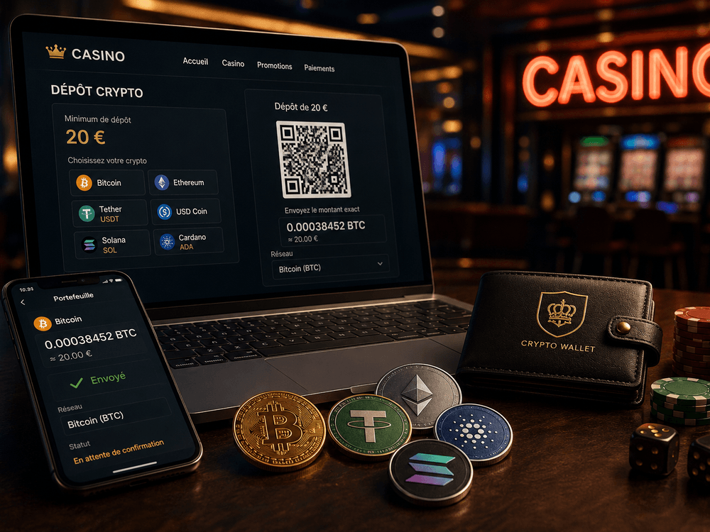 Depot minimum dans ADA (Cardano)