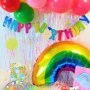 FETE EN KIT - DECORATION KIT ANNIVERSAIRE ARC EN CIEL