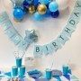 FETE EN KIT - DECORATION KIT ANNIVERSAIRE BLEU