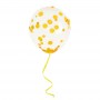 FETE EN KIT - DECORATION ANNIVERSAIRE NOUVEL AN - BALLON CONFETTIS OR