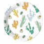 FETE EN KIT - DECORATION SOIREE ANNIVERSAIRE - ASSIETTE CACTUS